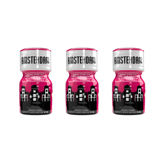 POPPERS AMSTERDAM 10ML COMBO TRIPLO