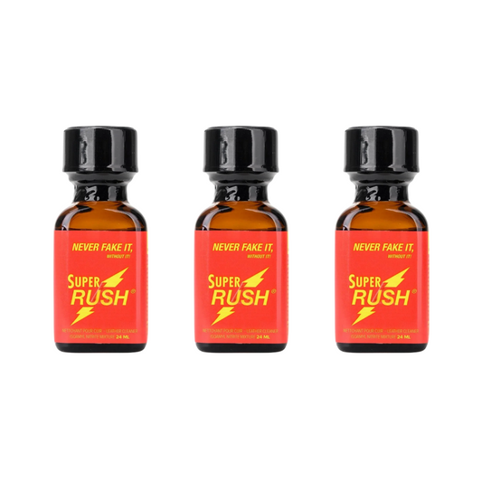 POPPERS SUPER RUSH 24ML COMBO TRIPLO