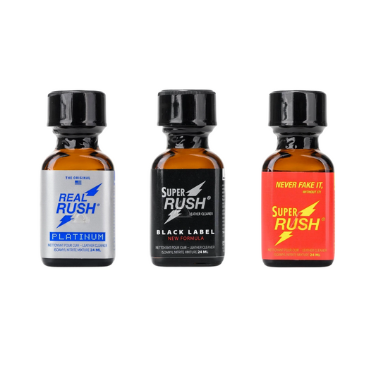 POPPERS RUSH 24ML COMBO TRIPLO VARIADO